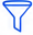 Low enquiries funnel icon